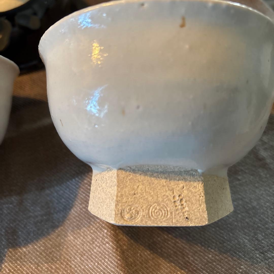 東屋　六角高台小鉢6点セット