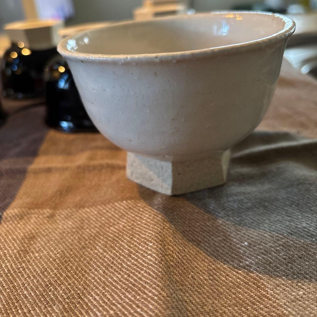 東屋　六角高台小鉢6点セット