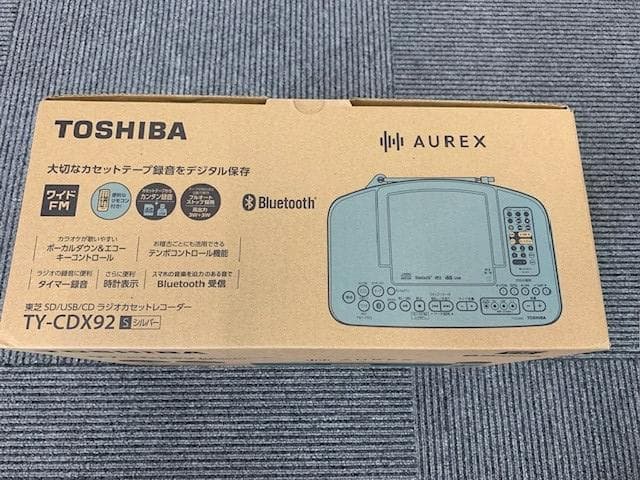 『未使用品』TOSHIBA TY-CDX92 Bluetooth　コンポ