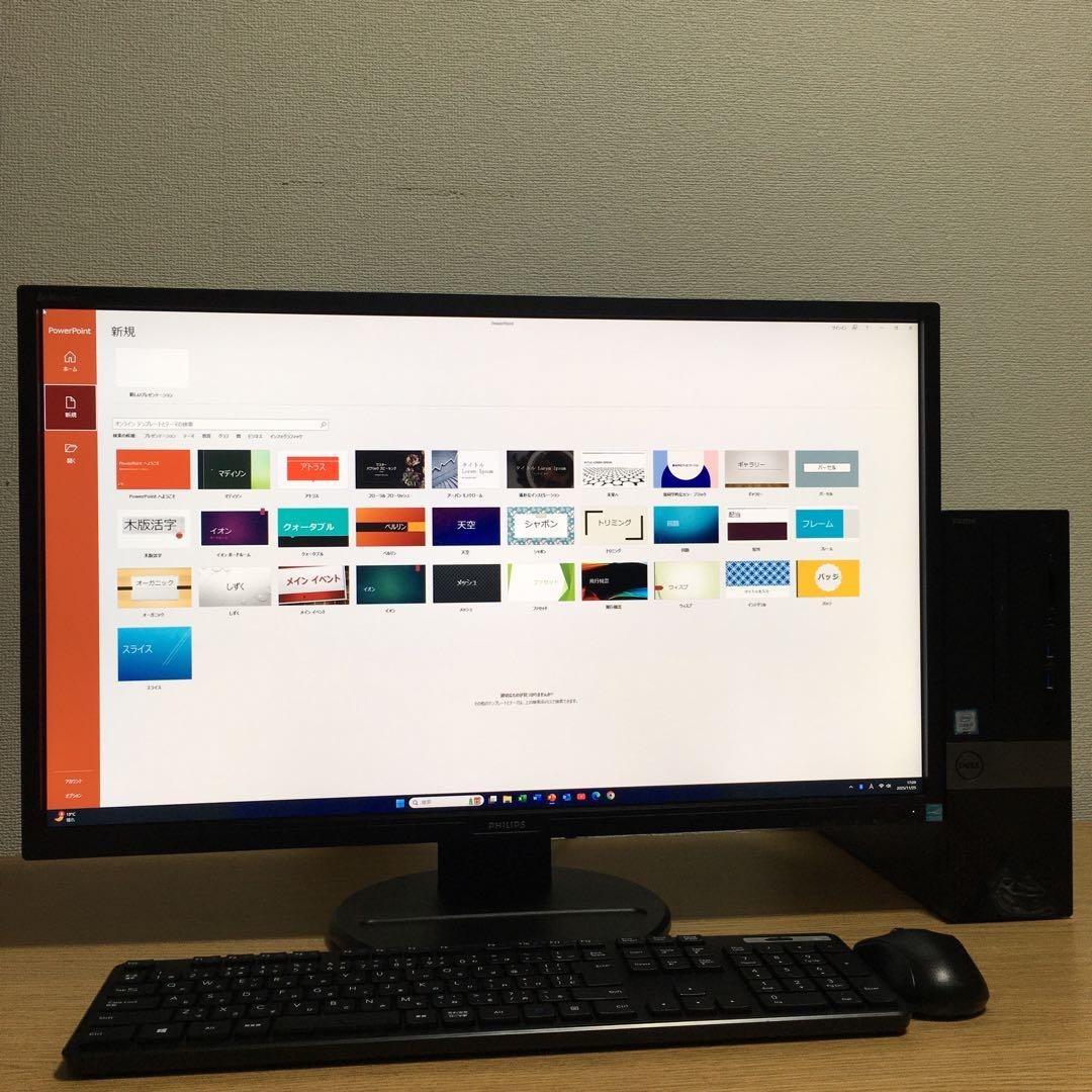 DELL VOSTRO Win11 大画面・高精細27モニター デスクトップPC