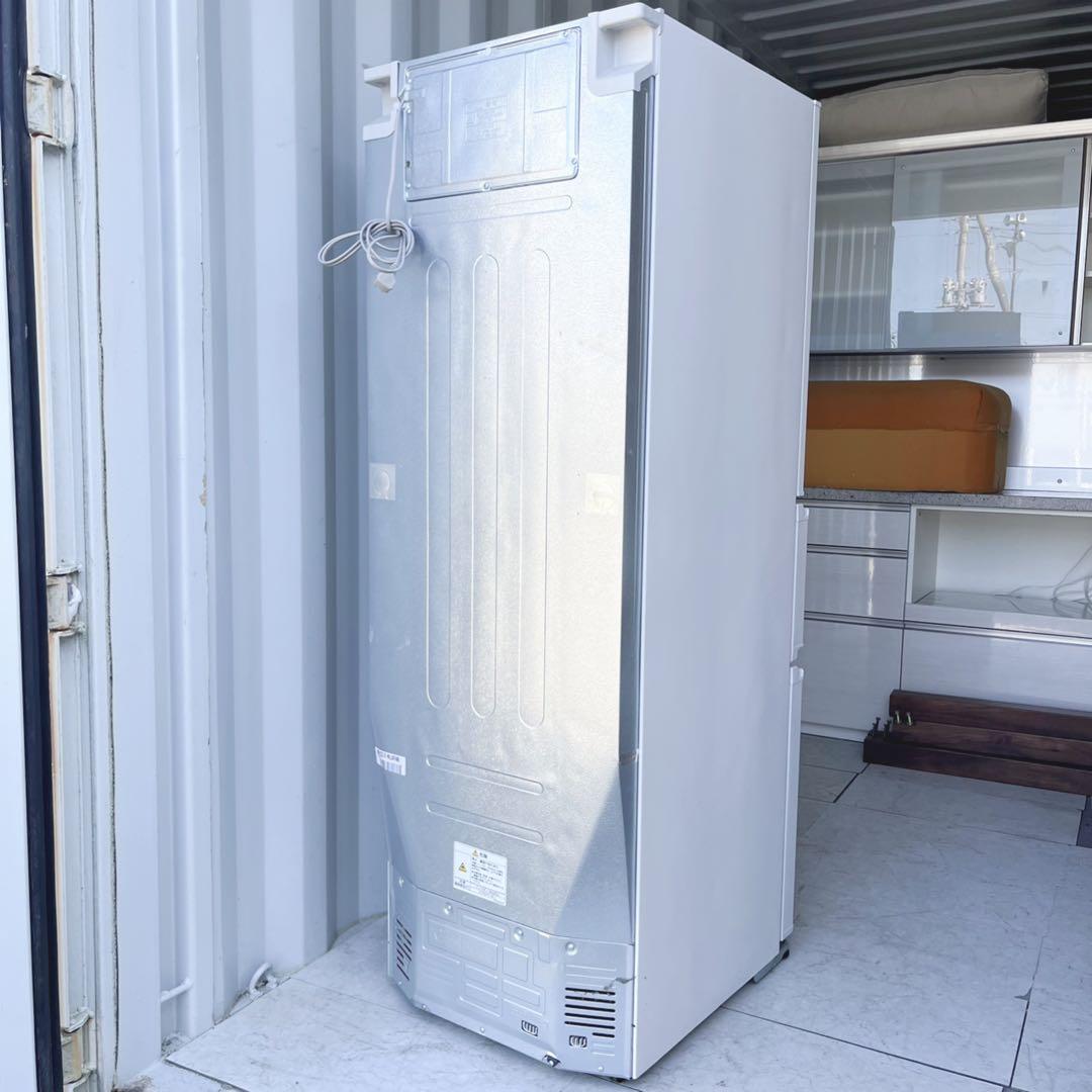 取付無料！高性能三菱おしゃれホワイトインテリア自動製氷付き3ドア冷蔵庫！洗濯機