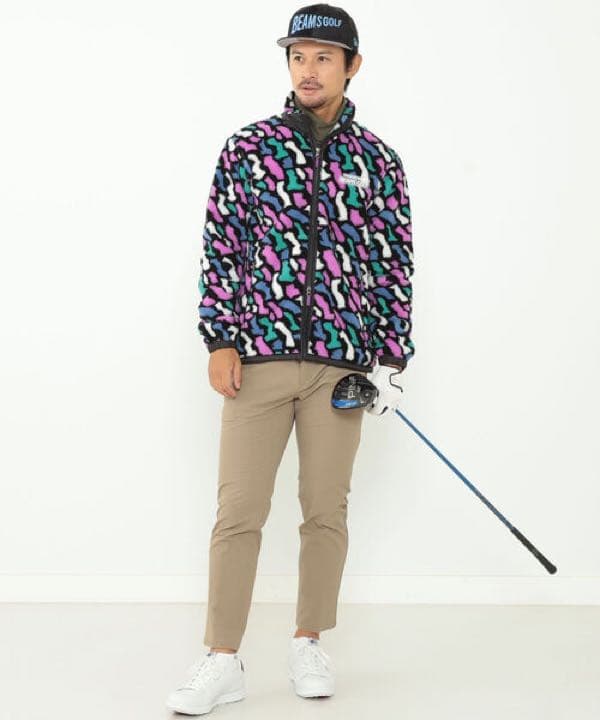 完売！極暖 BEAMS GOLF メンフィス フリース ブルゾン