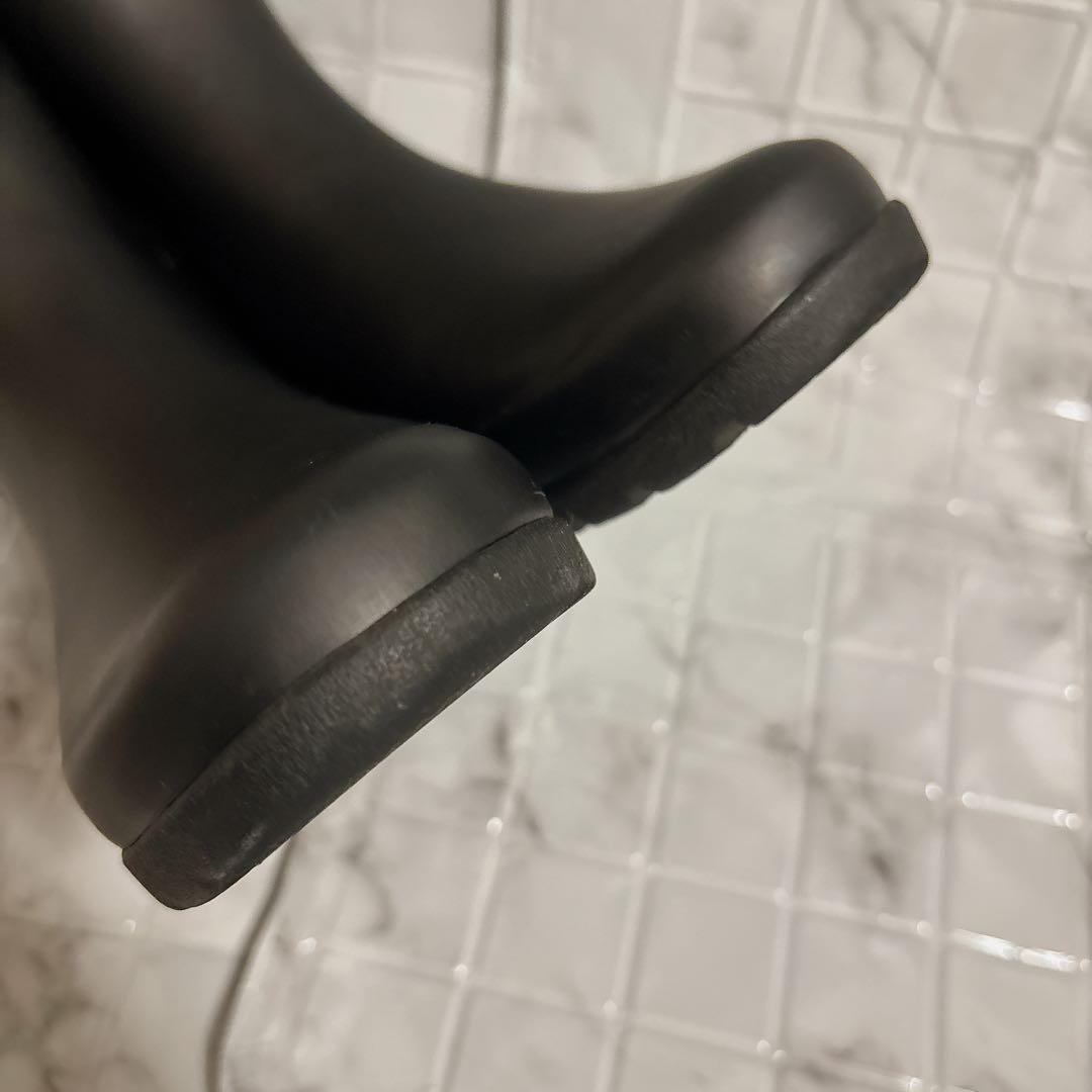 HUNTER ハンター　レインブーツ　23cm 黒　ブラック　ショート