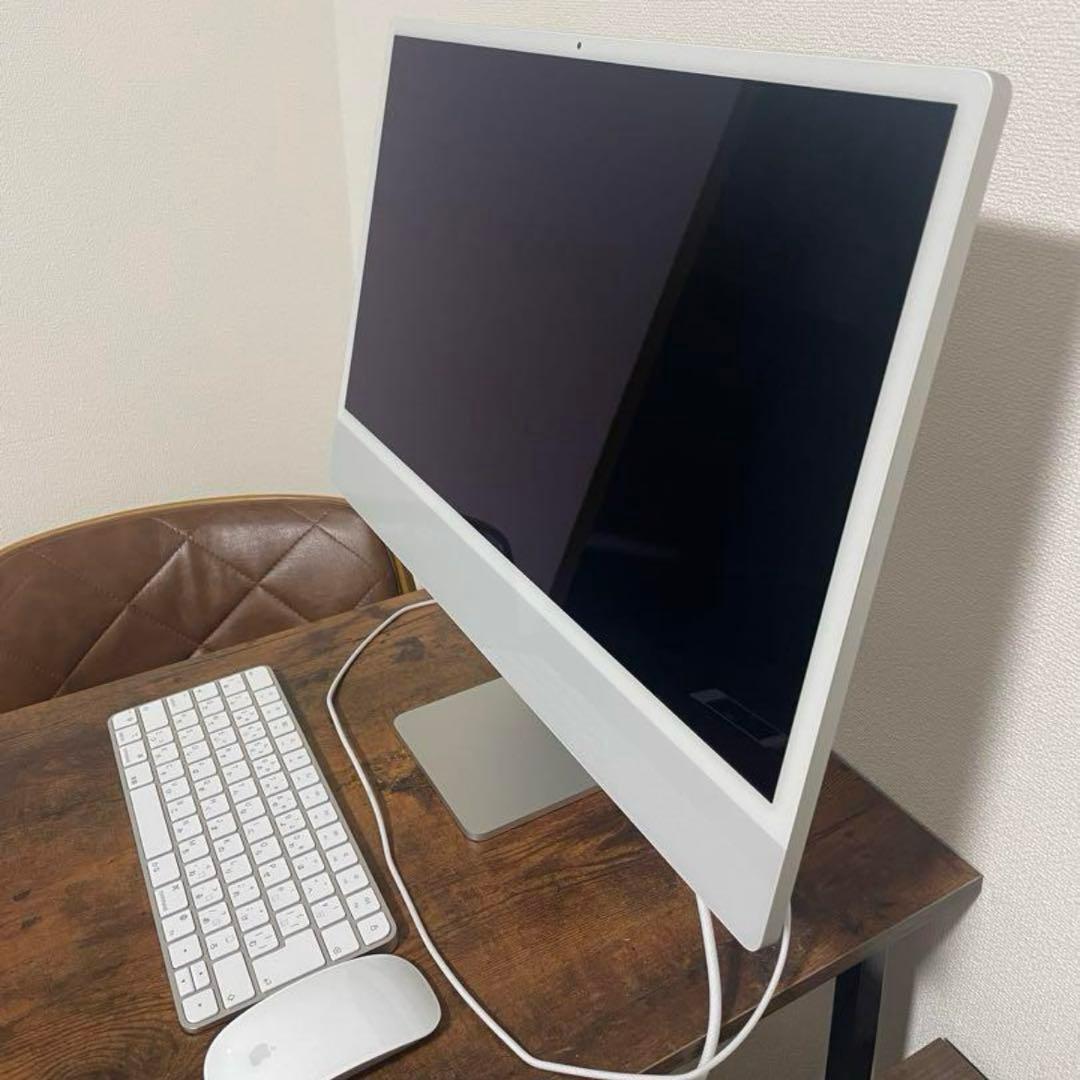 e*x様 【箱付き】iMac 24インチ M1 2021 8コア シルバー