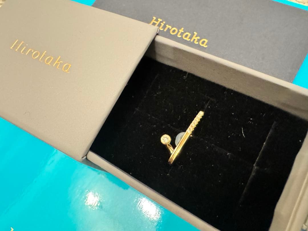 【新品】Hirotaka DROSERA ダイヤモンド ピアス