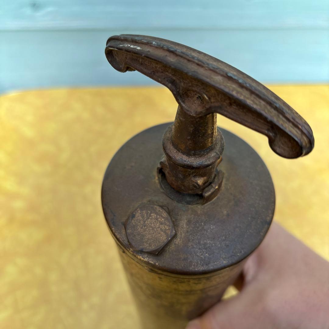 USA VINTAGE 真鍮製 消化器