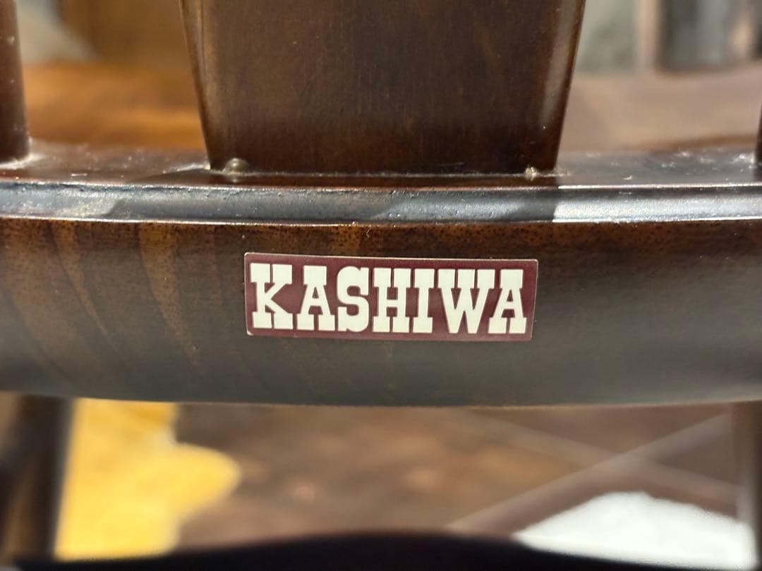 ②KASHIWA 柏木工　ウィンザーチェア　スポークチェア　アンティーク　SY