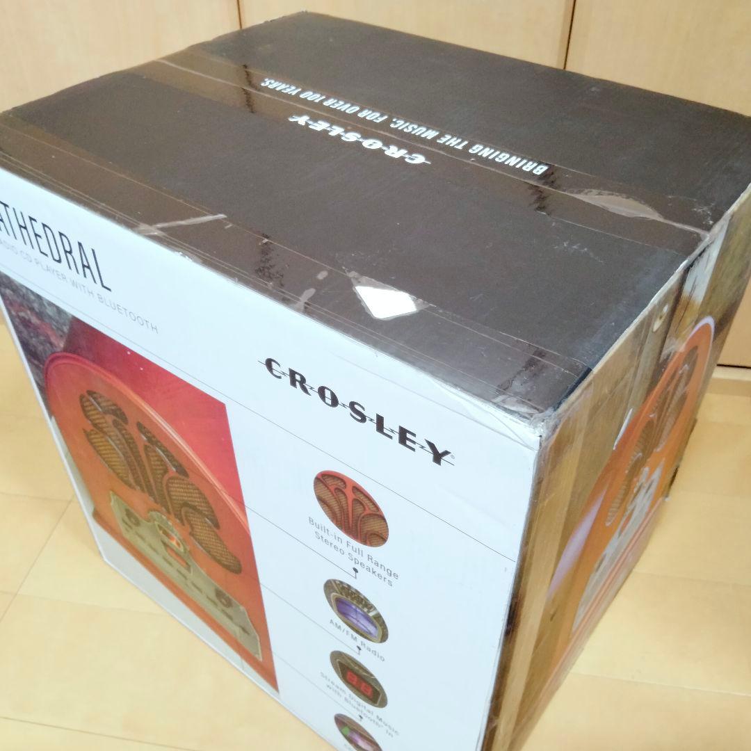 Crosley Cathedralラジオ CDプレーヤー Bluetooth