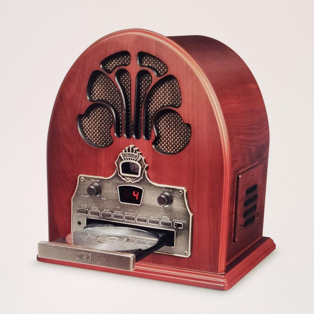 Crosley Cathedralラジオ CDプレーヤー Bluetooth
