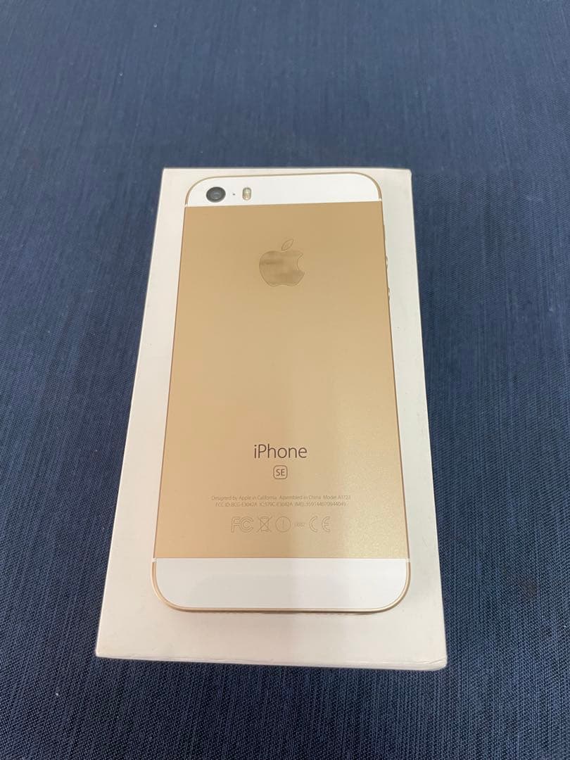 iPhone SE 第1世代16GB ゴールド　バッテリー容量87%