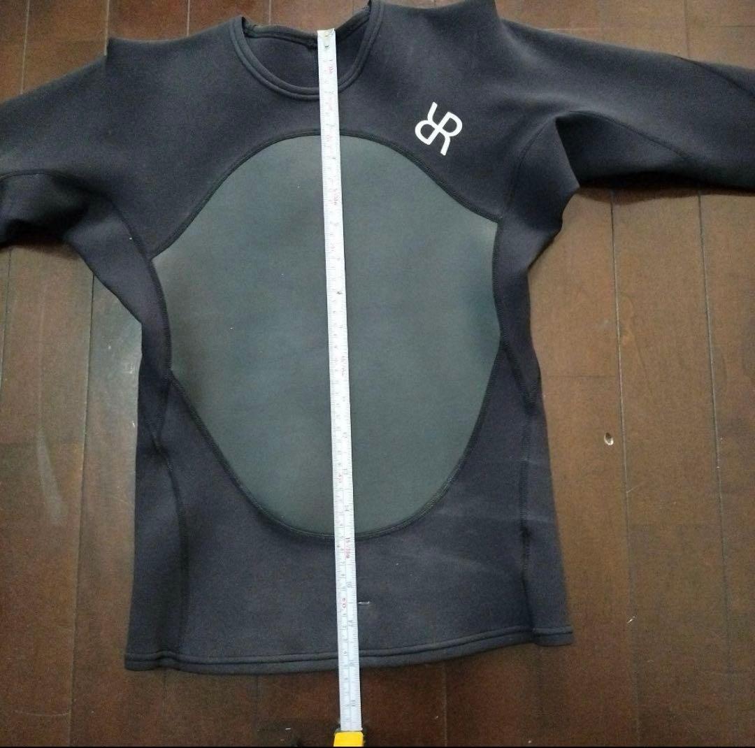 rash wetsuits 1mm long タッパー　黒　Ｍ