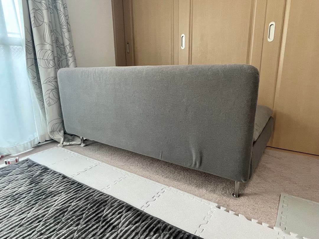 【送料無料】ソーデンハムン コンパクト ソファIKEA イケア ダークグレー