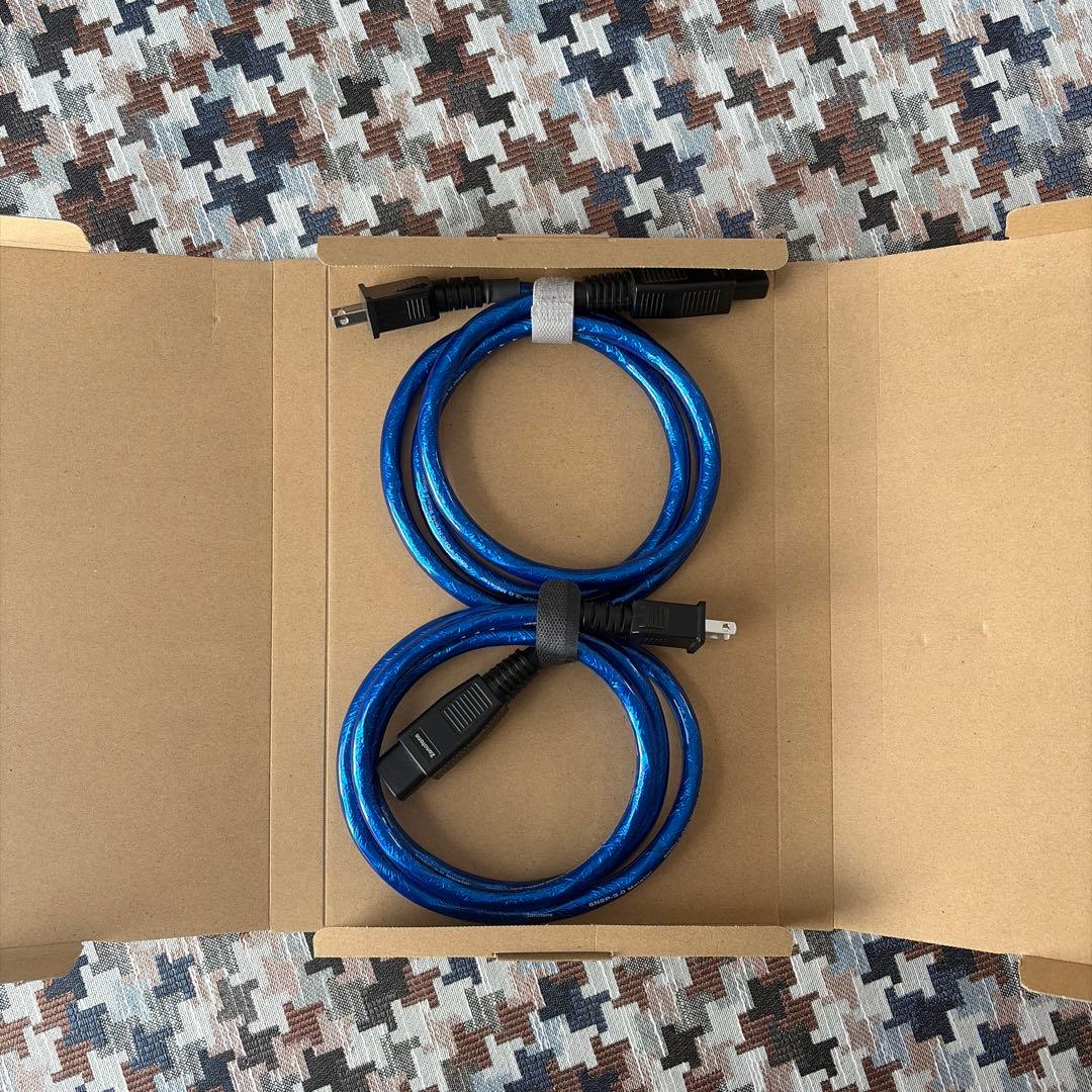 ZONOTONE 電源ケーブル（1.5m）　6N2P-3.0Meister 2本