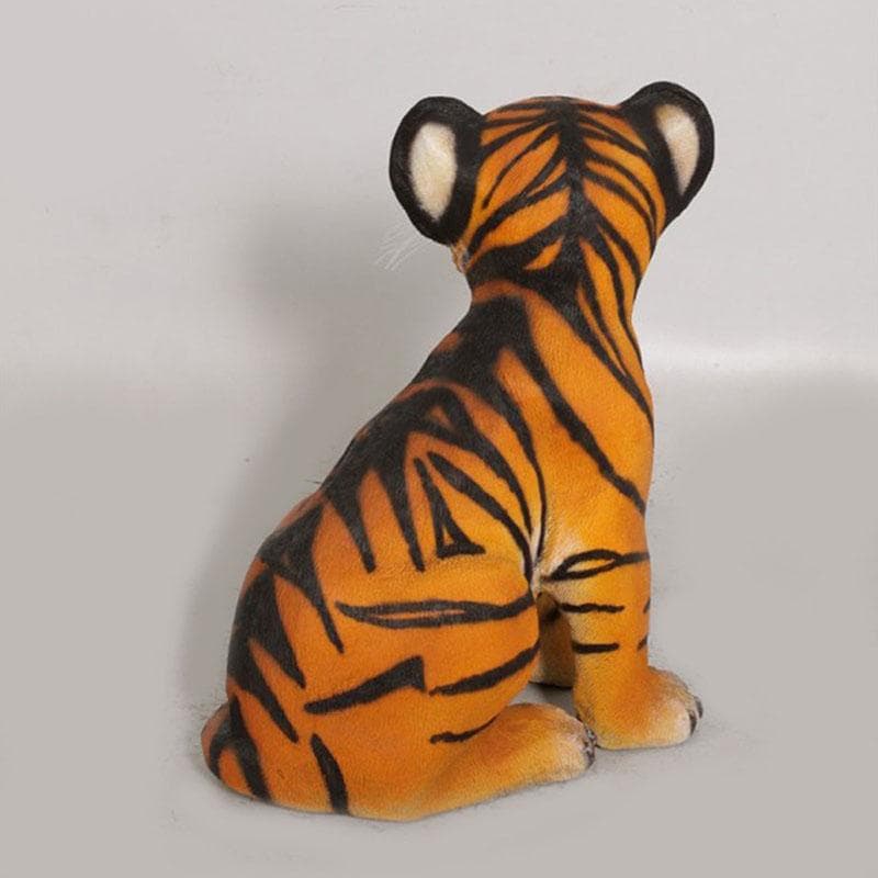 ★樹脂製 チャイルドタイガー 子虎 タイガー トラ フィギュア オブジェ