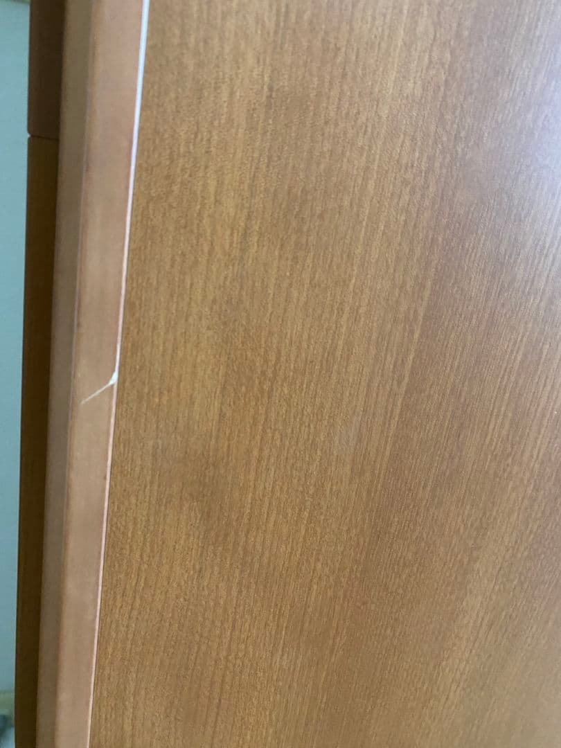 洋服タンス　ミラー付き　天然木　洋タンス　箪笥　二段