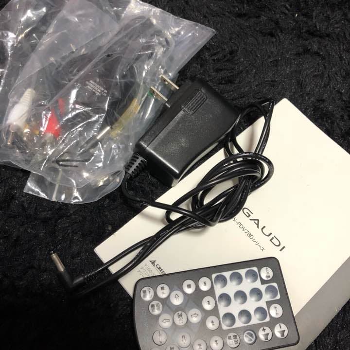 ポーダブルDVDプレーヤー ❤ 赤色