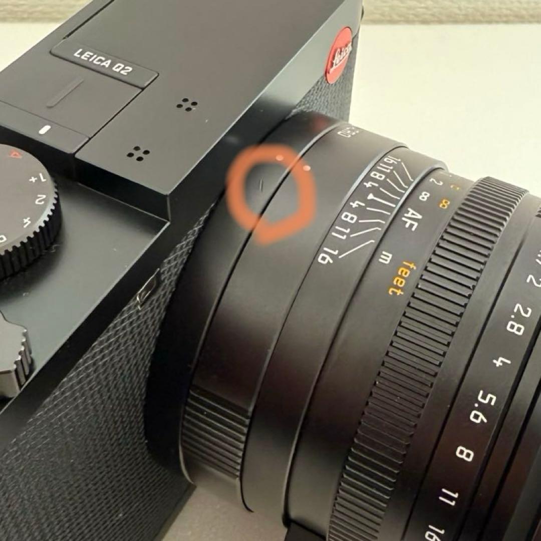Leica Q2 美品 予備バッテリー 純正サムレスト付き