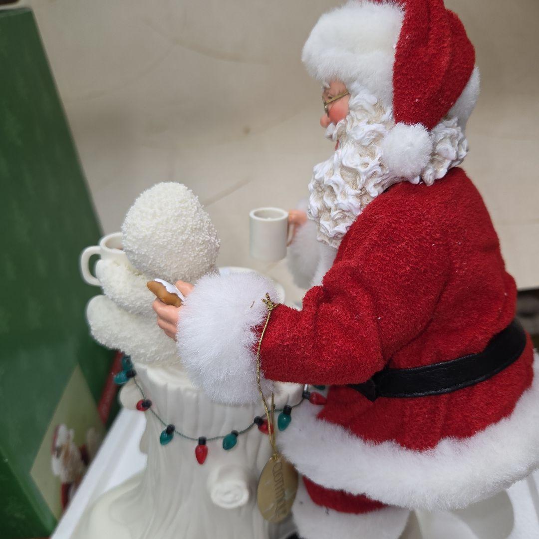 激レア　スノーベイビーとサンタフィギュア