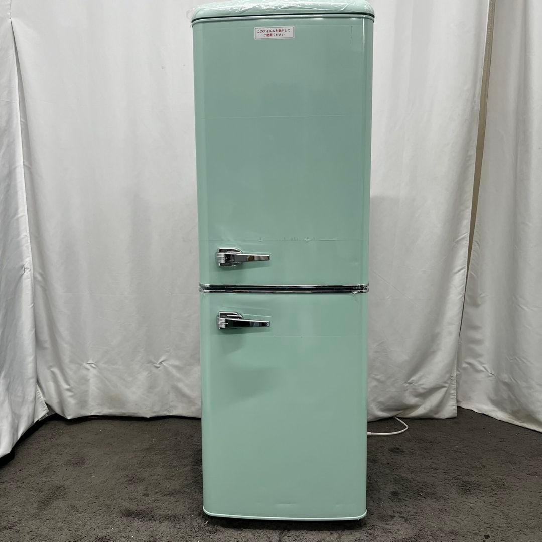 990　【未使用・展示品】　冷蔵庫　レトロ　一人暮らし　綺麗　設置無料