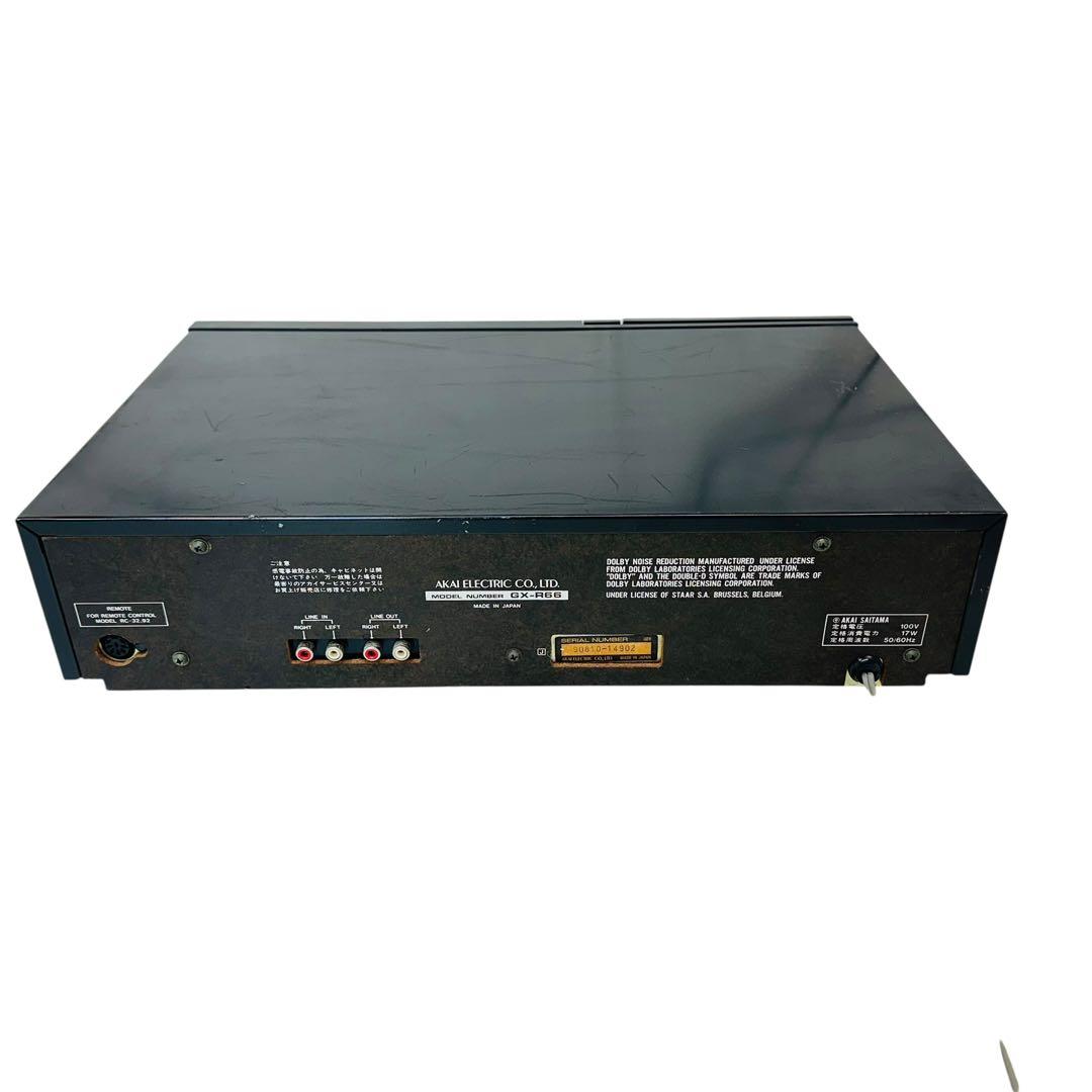 AKAI アカイ　カセットデッキ　GX-R66