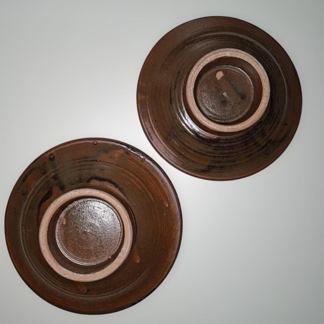 陶藝玉城　ダイヤ柄５寸皿　2点