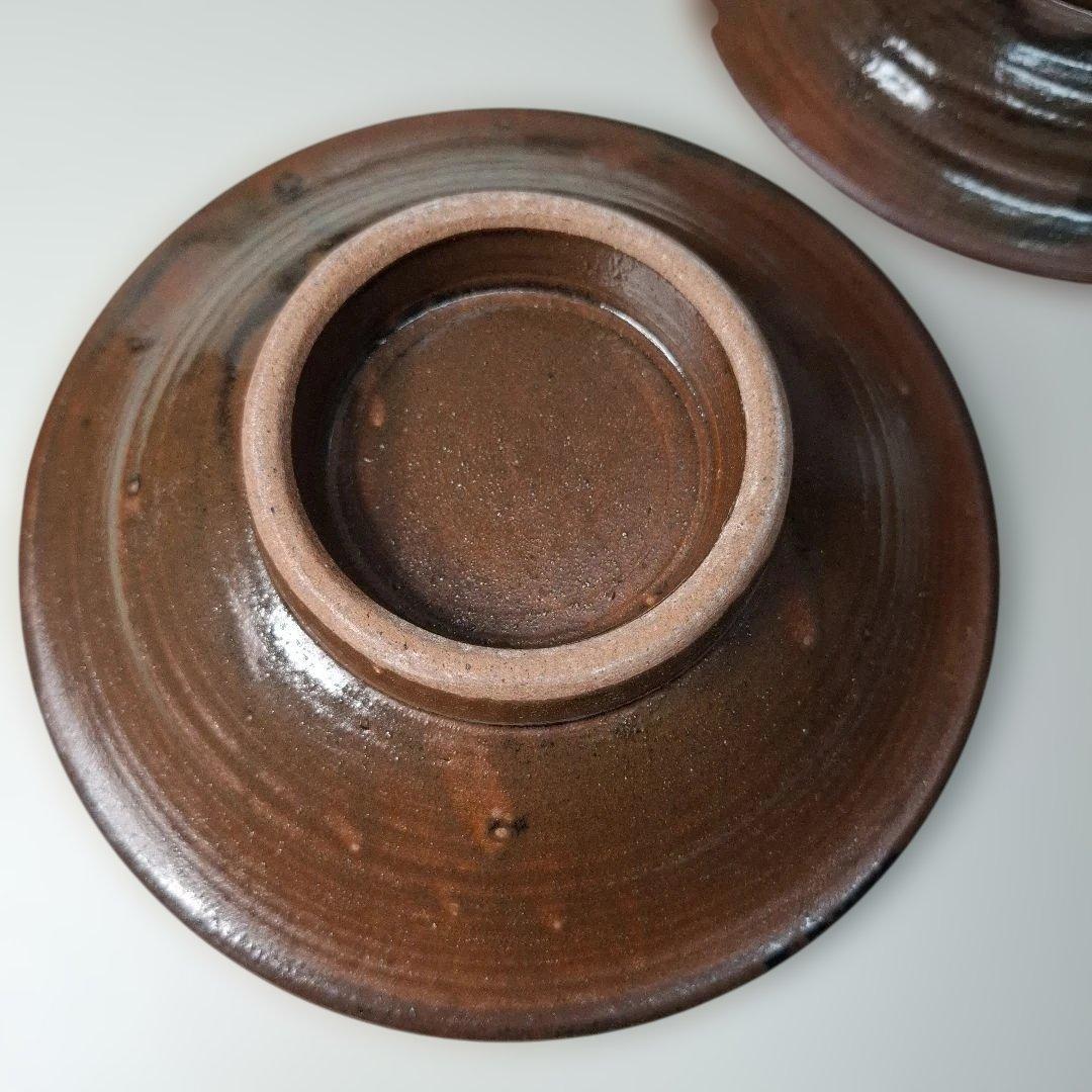 陶藝玉城　ダイヤ柄５寸皿　2点