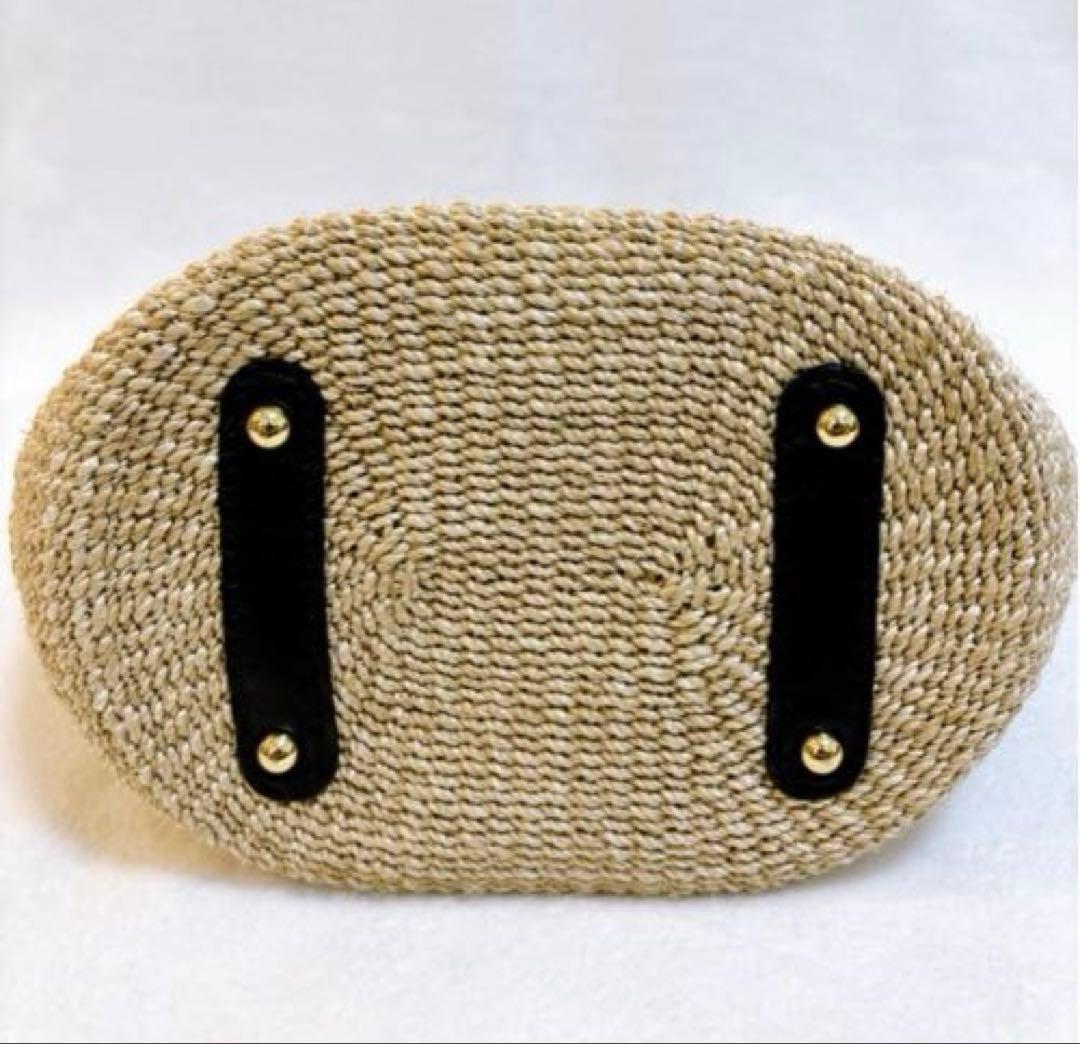 【極美品✨】VIOLAd'ORO ヴィオラドーロ　ハンドバッグ　カゴバック