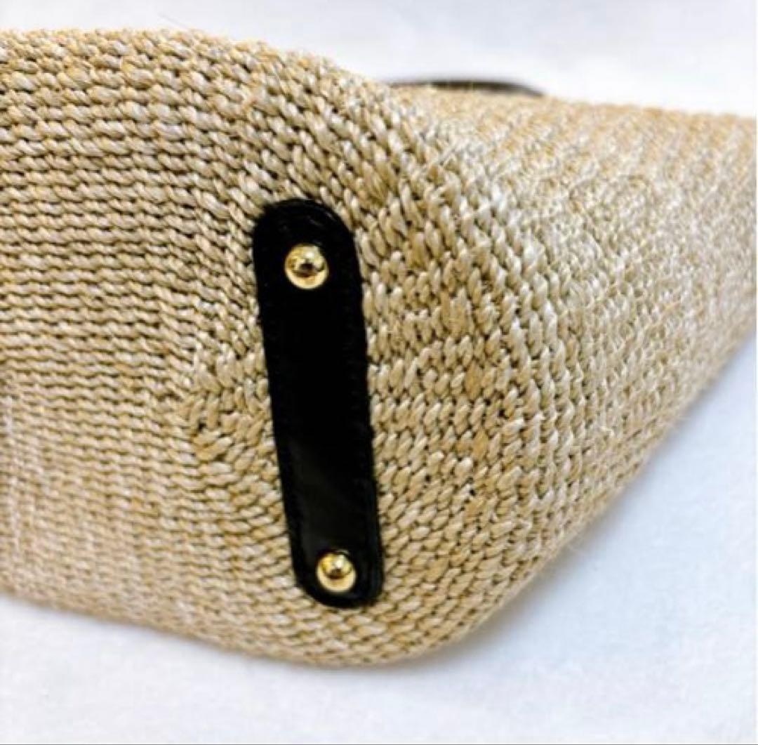 【極美品✨】VIOLAd'ORO ヴィオラドーロ　ハンドバッグ　カゴバック