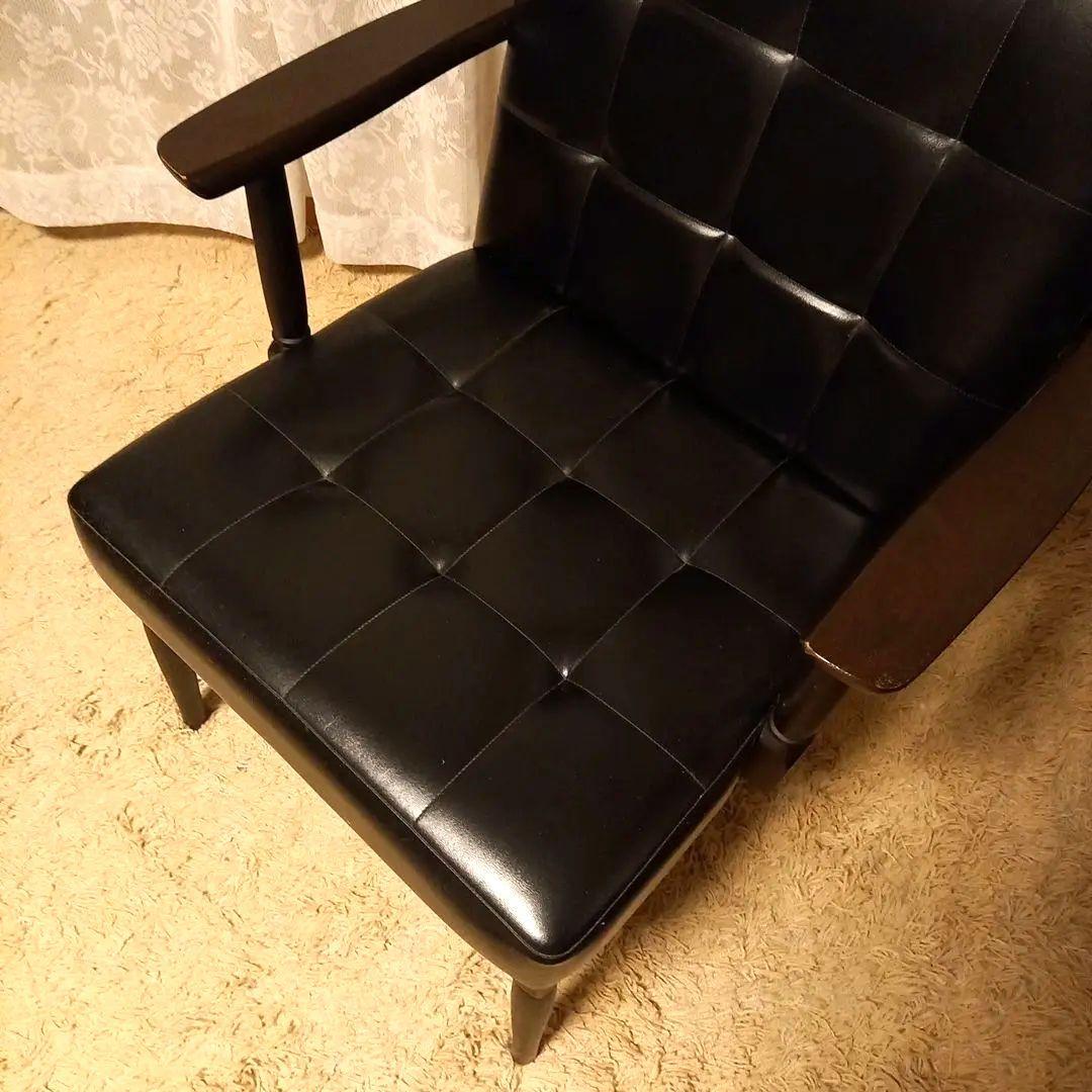 カリモク風　　ソファー　ブラック