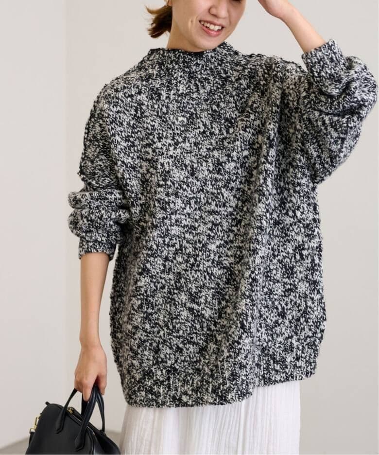 専用　新品　フレームワーク　ミックスヤーンプルオーバー