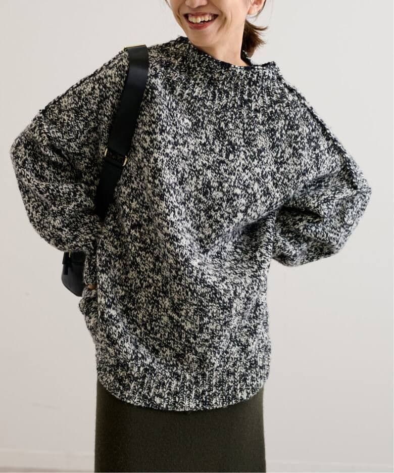 専用　新品　フレームワーク　ミックスヤーンプルオーバー