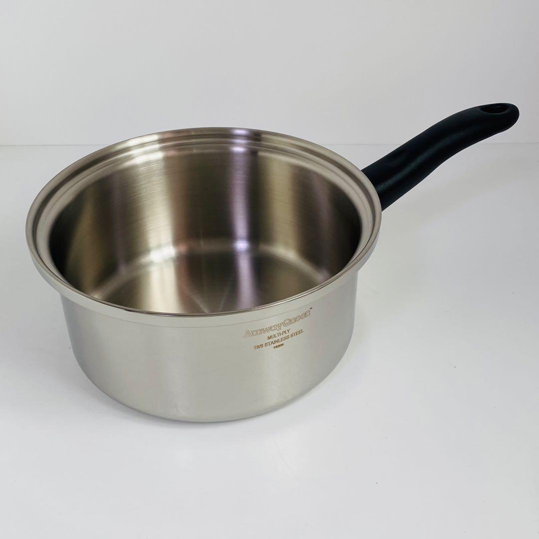 Amway アムウェイ 大ソースパン　現行品　未使用　高級鍋　ステンレス