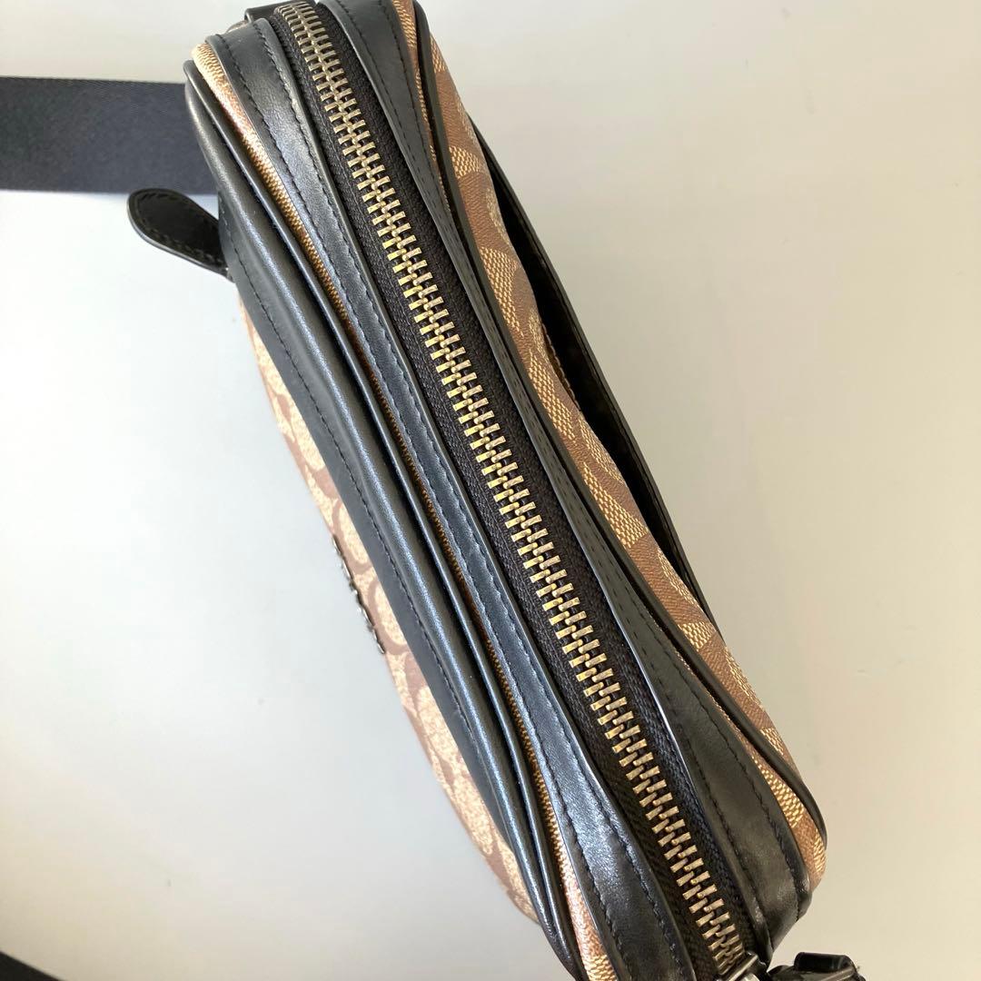 ◆美品 COACH コーチ ショルダーバッグ F50715 シグネチャー