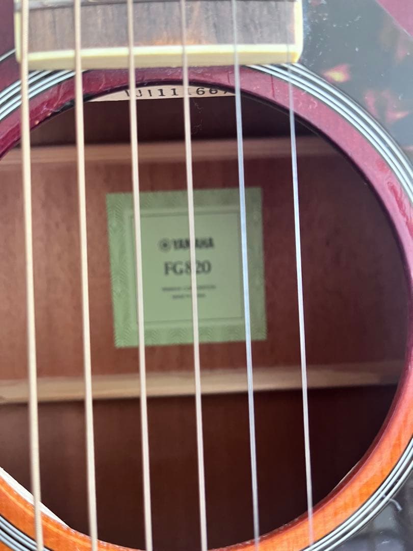 YAMAHA FG820 アコースティックギター