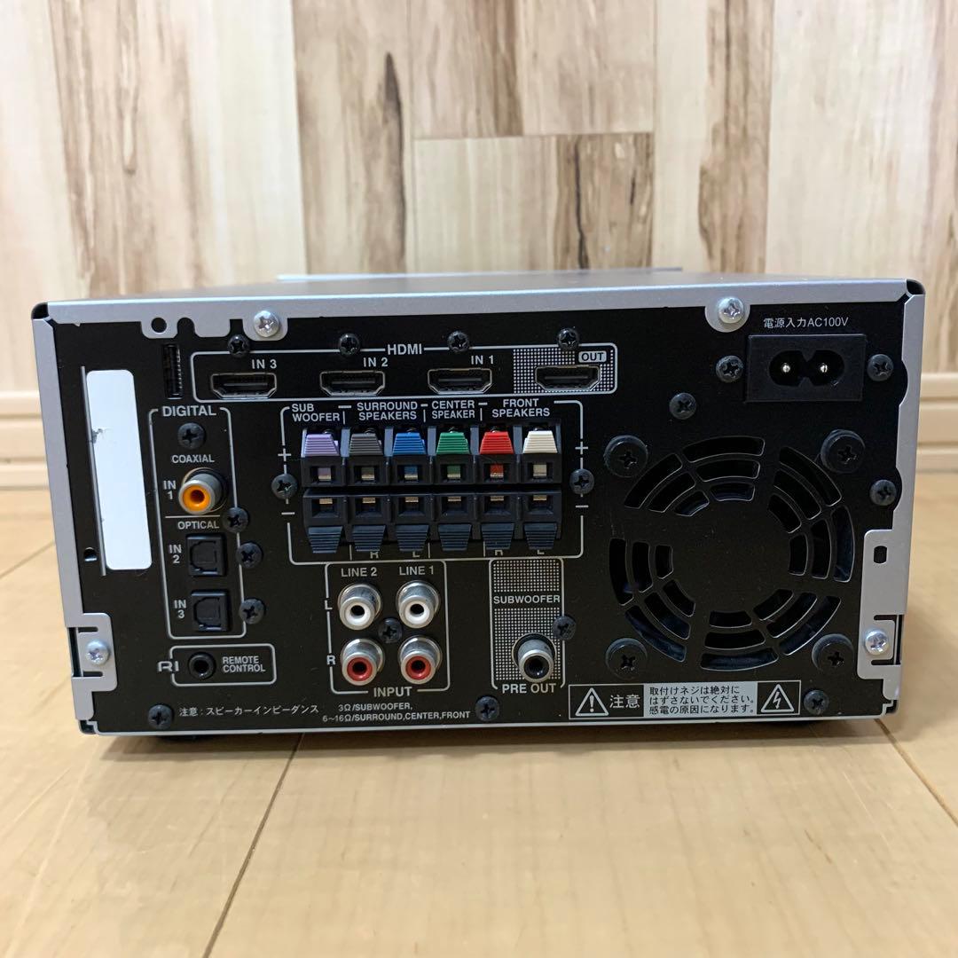 美品 動作品 SA-205HDX AVセンター リモコン付き