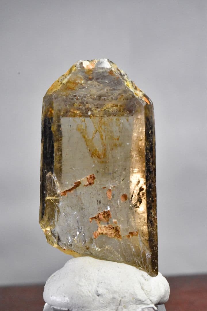 本邦初！ タンザニアルヴマ州Songea地区産 スモーキーシトリン原石1