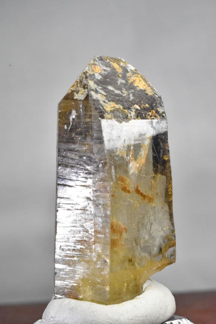 本邦初！ タンザニアルヴマ州Songea地区産 スモーキーシトリン原石1