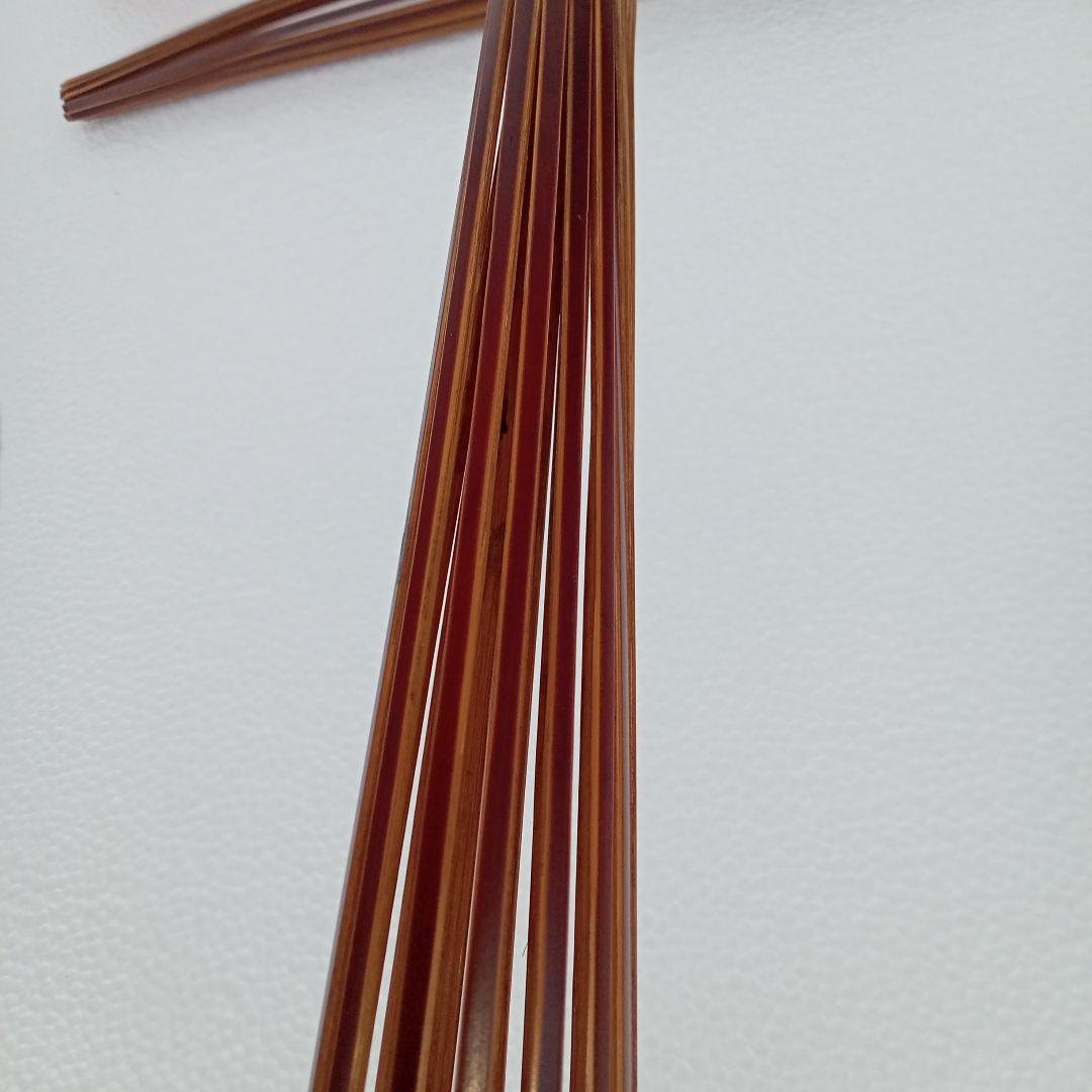 フラダンス用　竹製楽器プイリ(木箱ケース付)