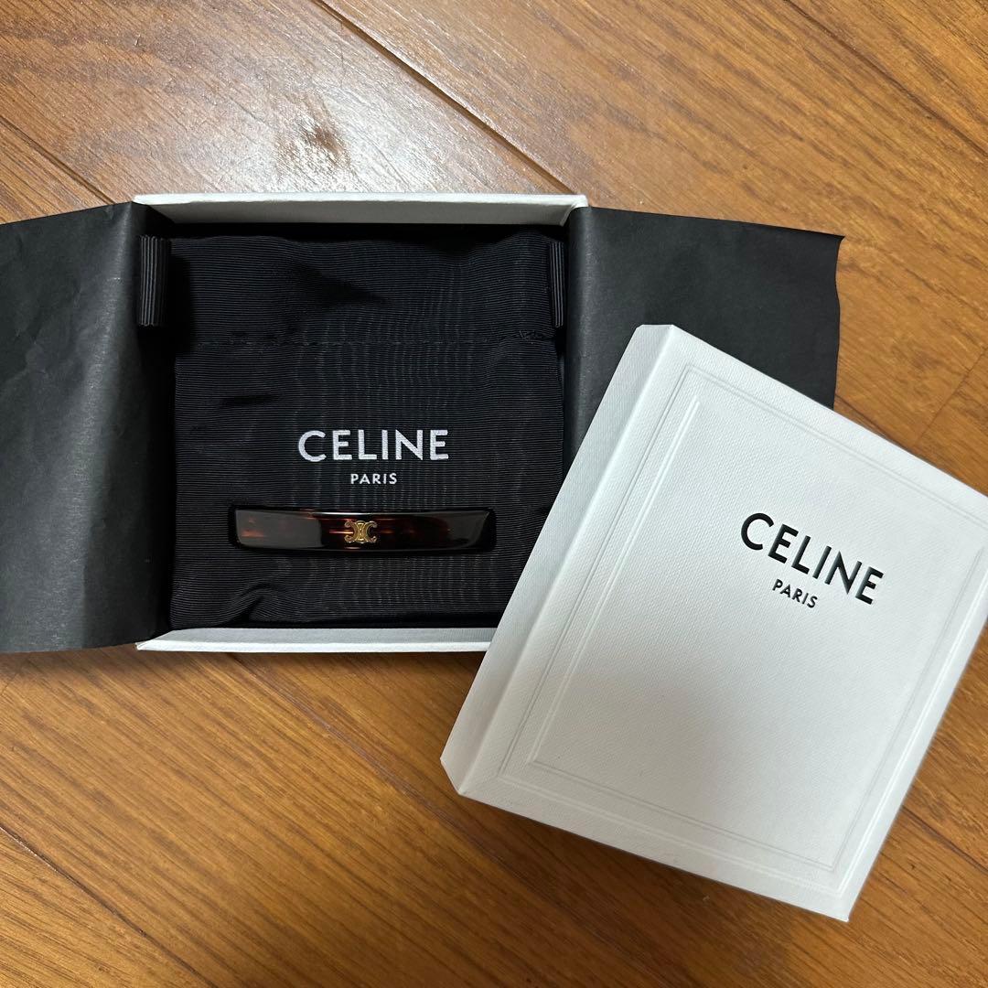 CELINE べっ甲 バレッタ
