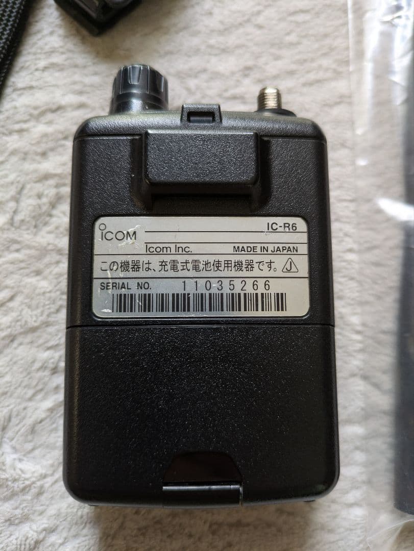 ICOM IC-R6 セット