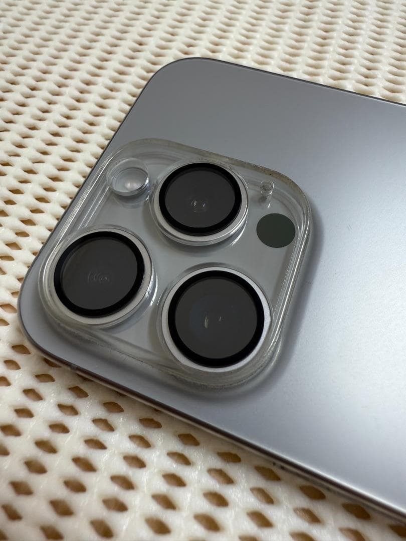 【美品】Apple iPhone15 Pro 512GB ナチュラルチタニウム