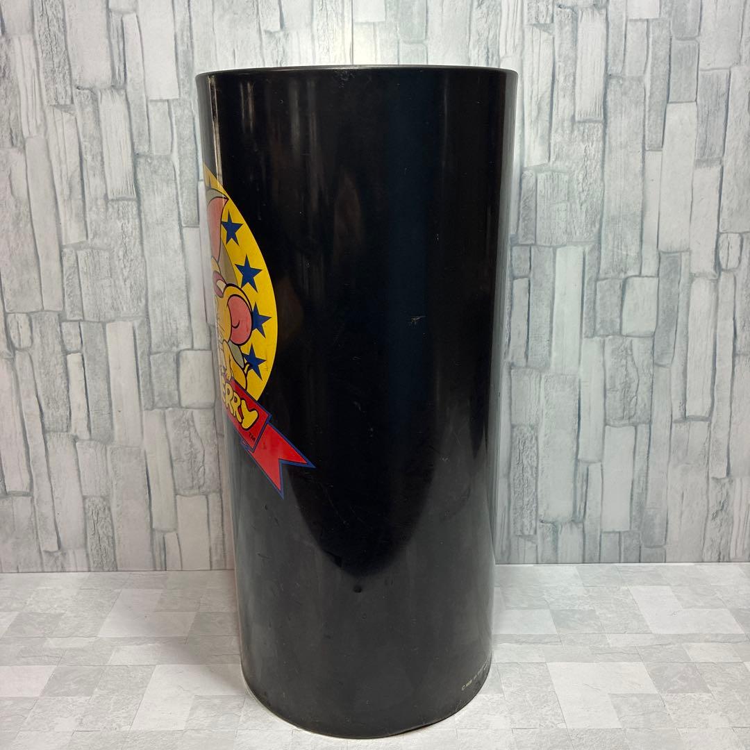 トムとジェリー 1983 ブリキ ダストボックス ゴミ箱 昭和 初期 レトロ