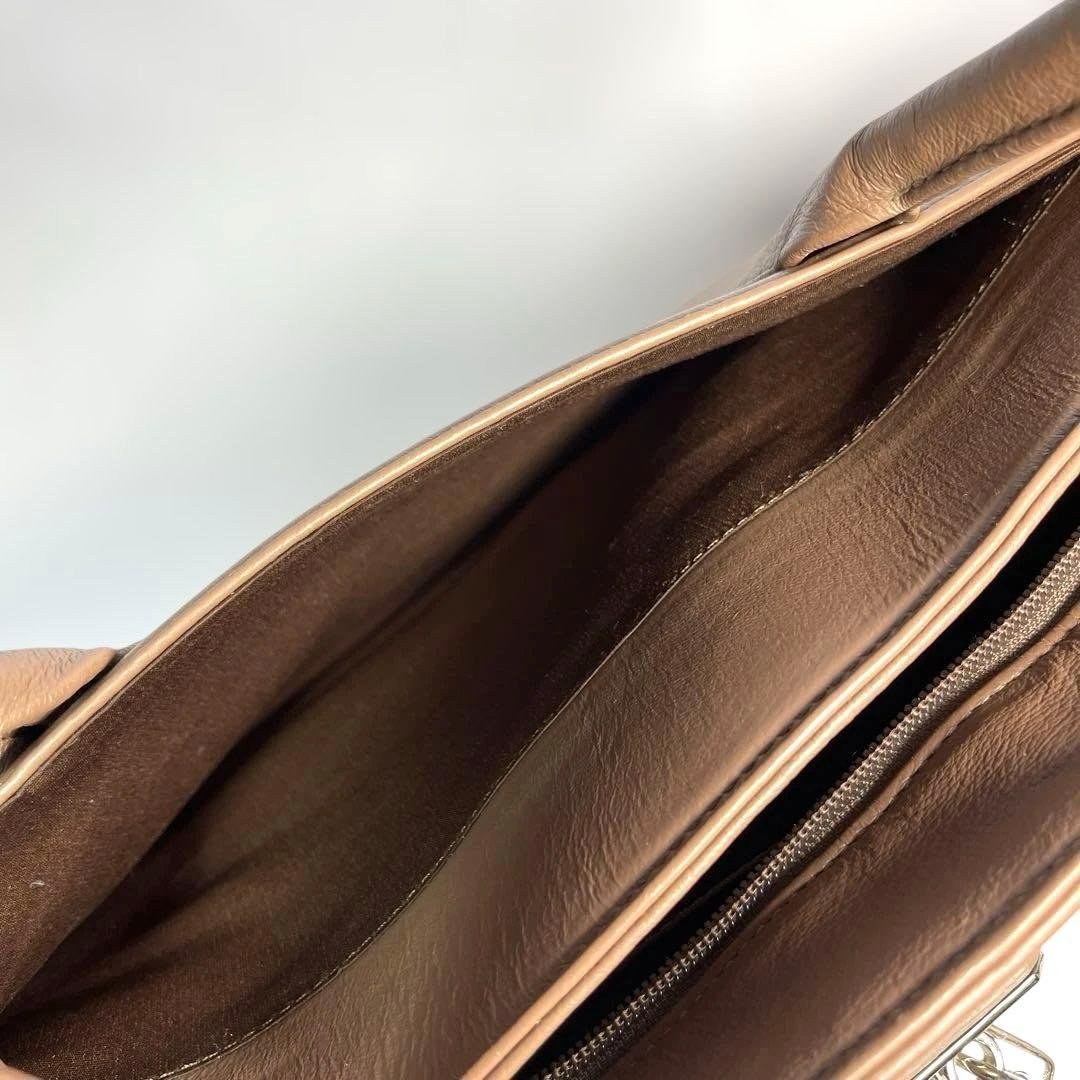 Hamano ミーティア　ハンドバッグ　レザー　肩掛け　肘掛け　未使用