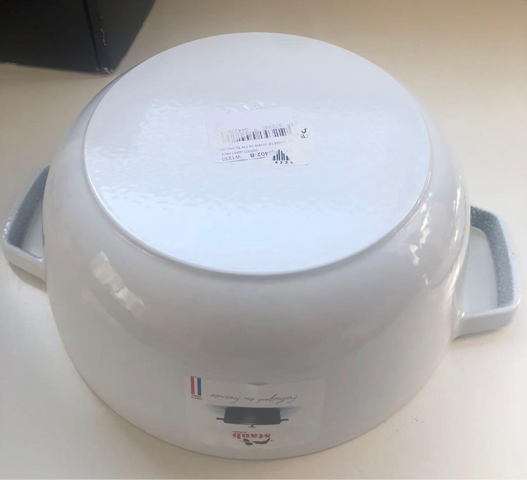 こたそら【新品】ストウブ スノークリスタル ホワイト 24cm