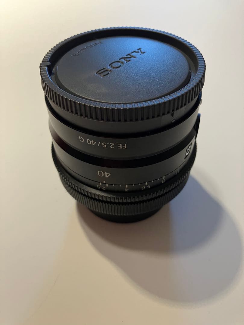 美品　SONY FE 40mm F2.5 G レンズ　保証期間内