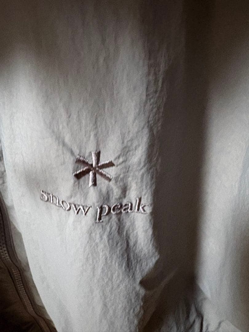 【ヨセウエ】Doors別注 peak グレー ナイロンジャケット