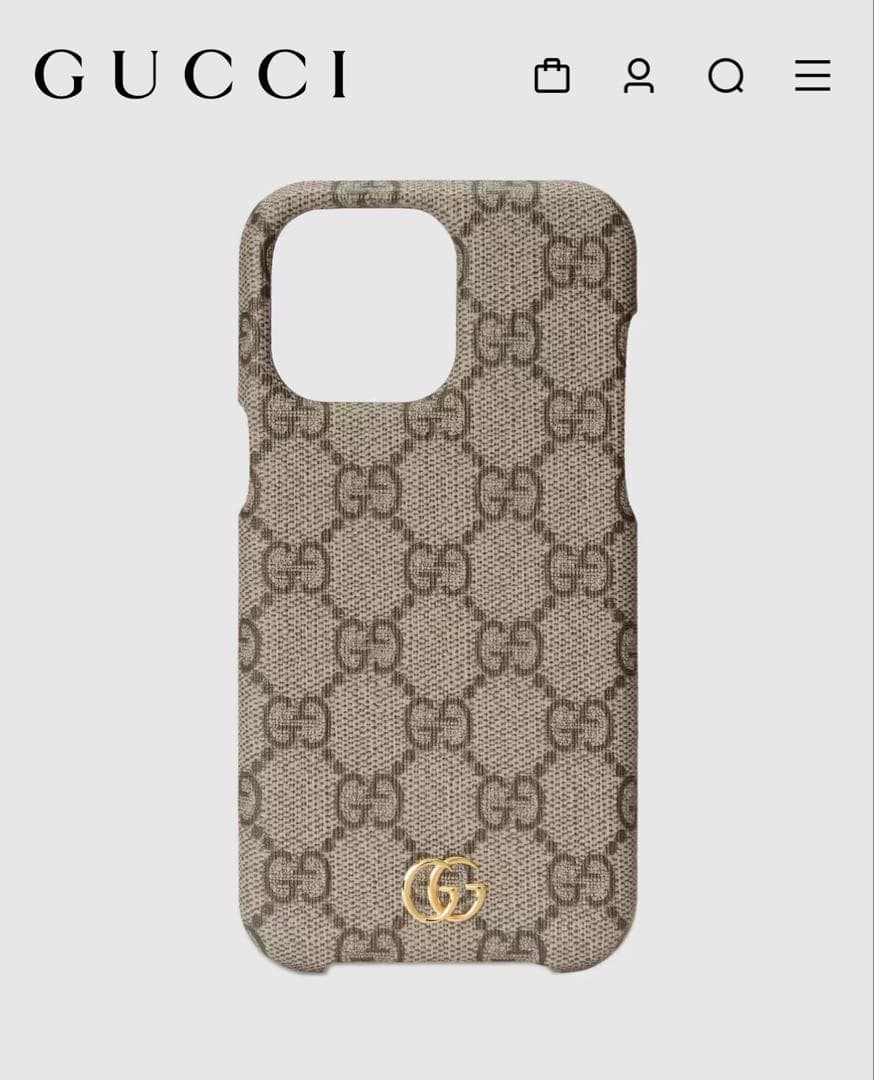iPhoneアクセサリー GUCCI iPhone 15Pro case