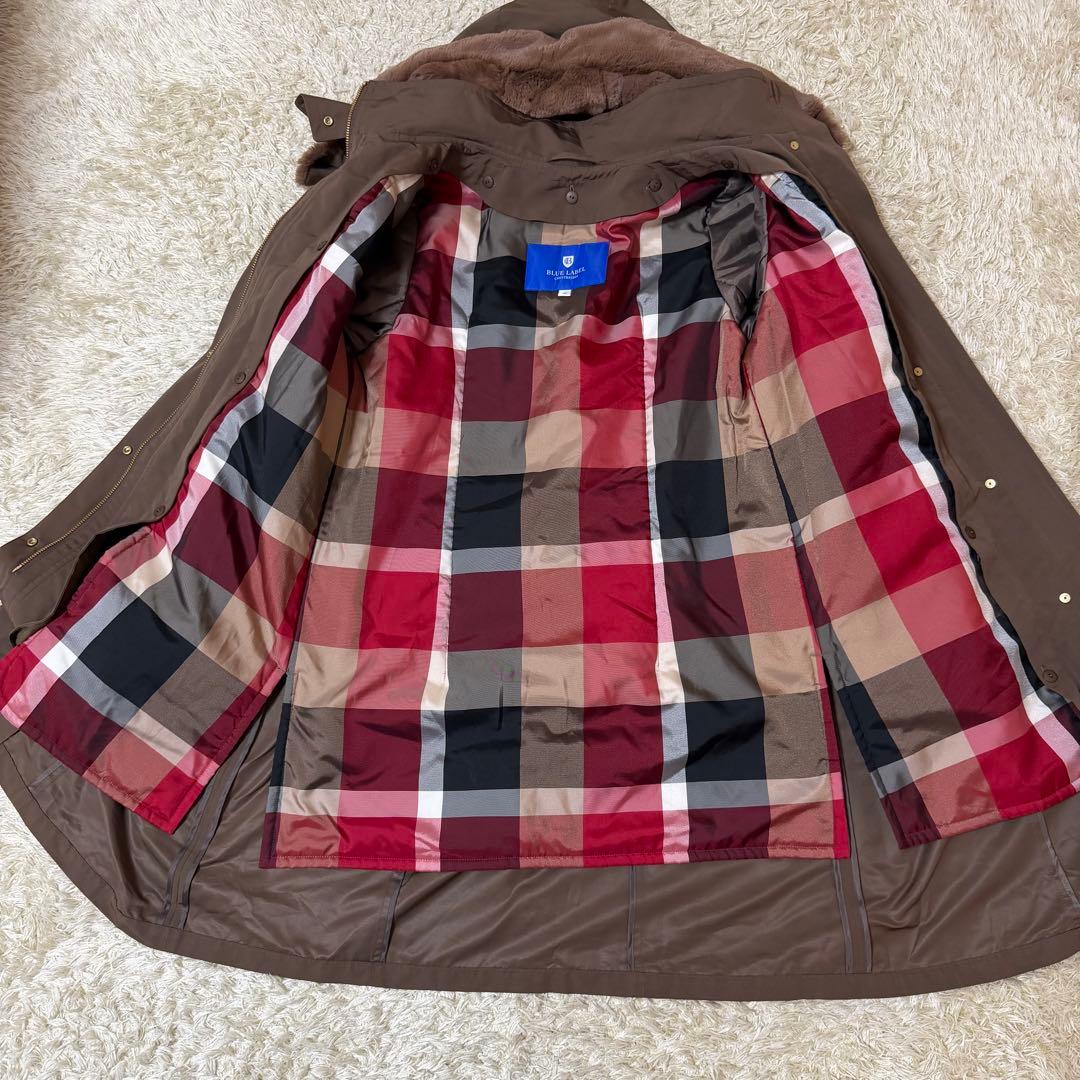 ☆新品未使用☆ブルーレーベルクレストブリッジ　モッズコート　フード　ライナー　L