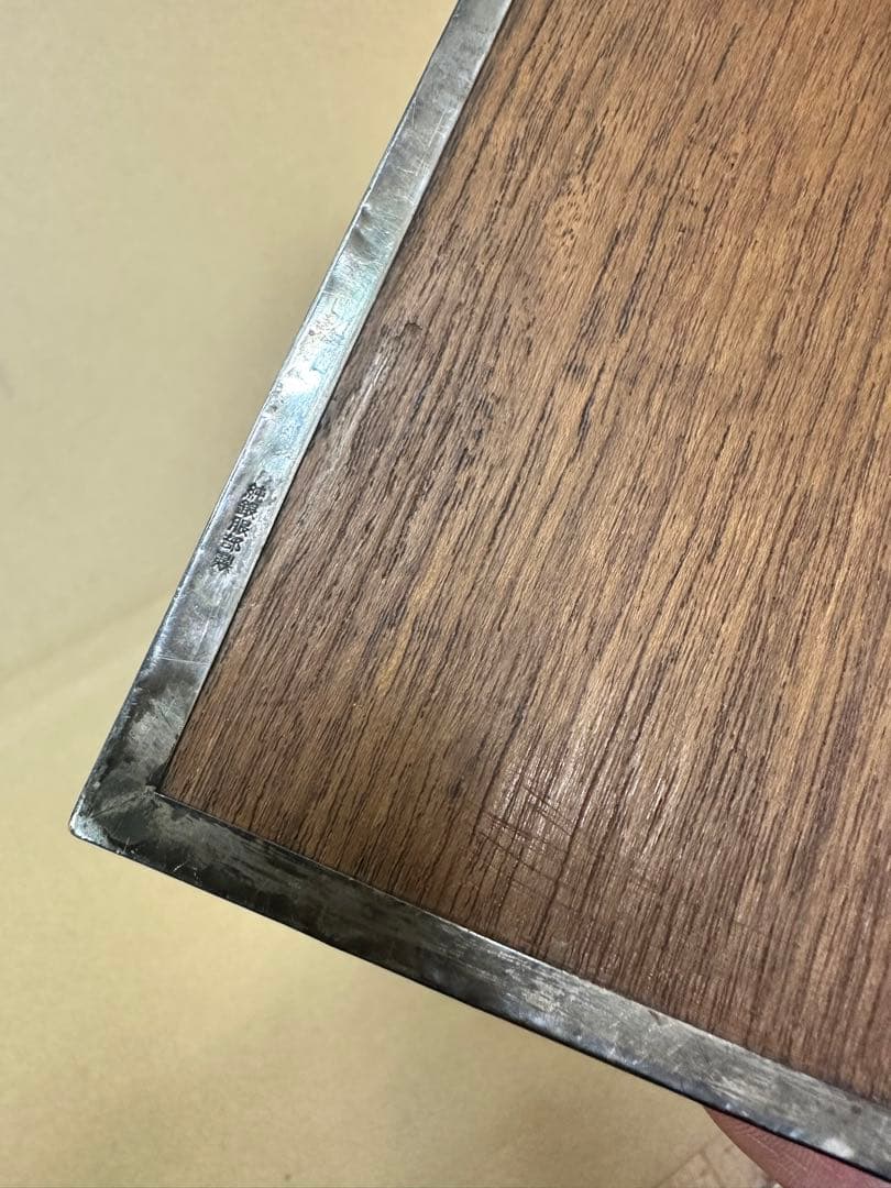 ま*ん様 純銀　物入れ　古道具