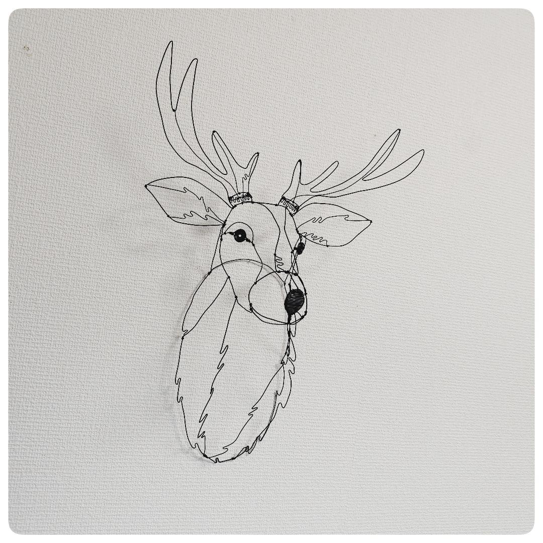 ワイヤーアート 鹿さん専用ページ②